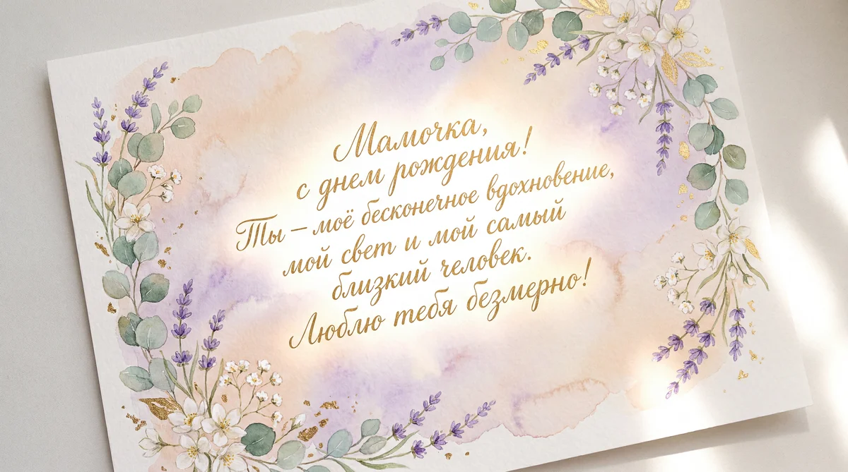 С днем рождения Мама