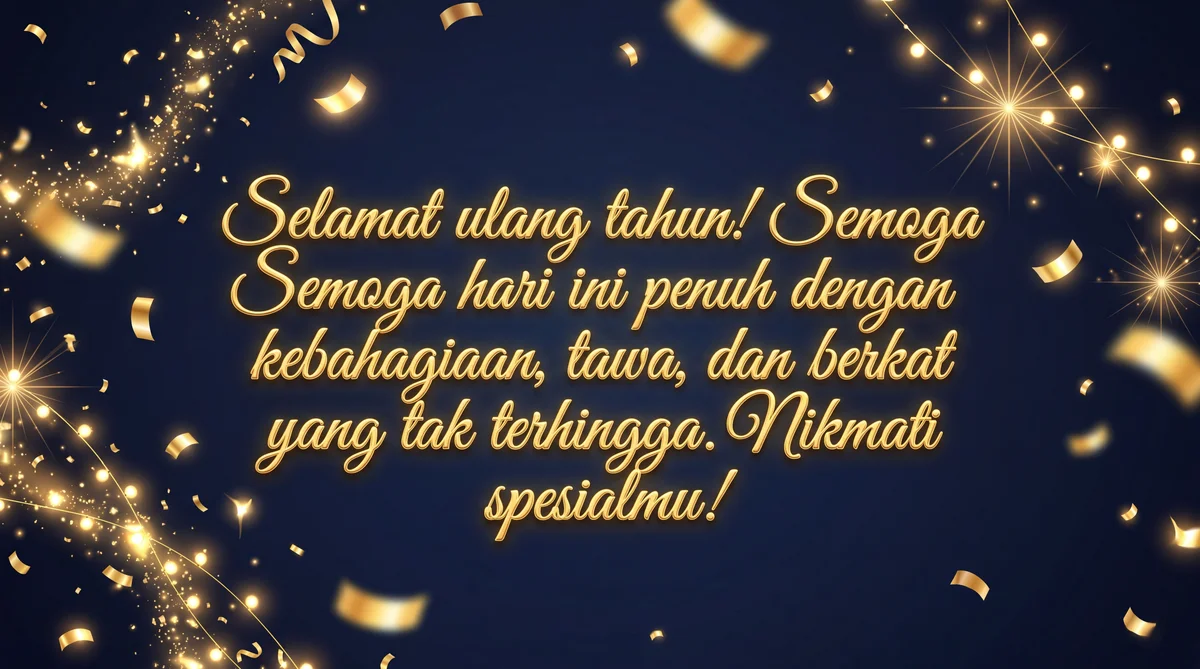 Ucapan ulang tahun