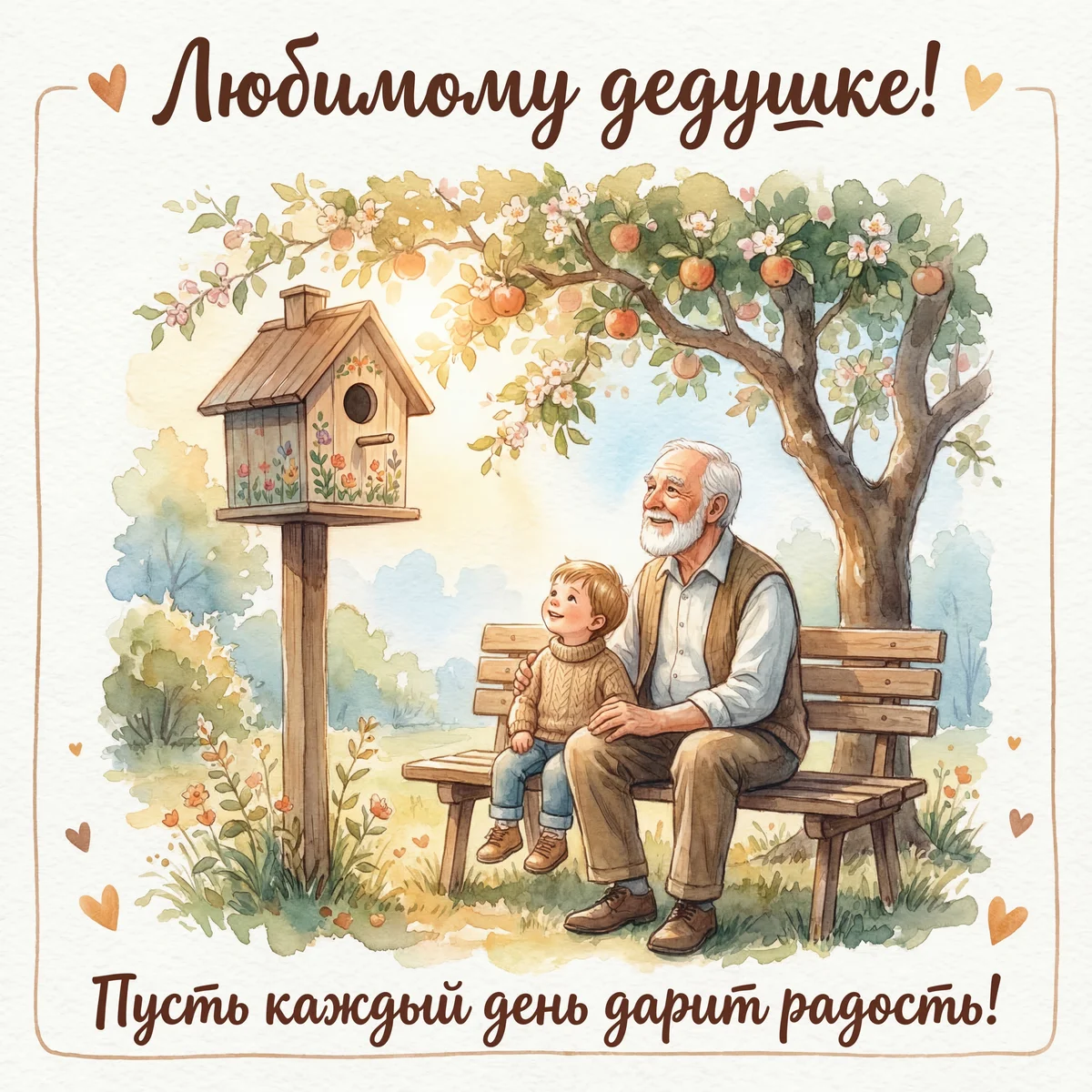 с днем рождения любимый дедушка