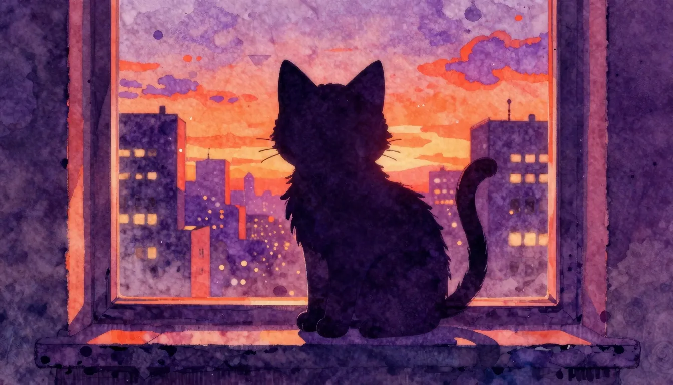 Vibrant watercolor style. Phonk style album cover, a stylize...