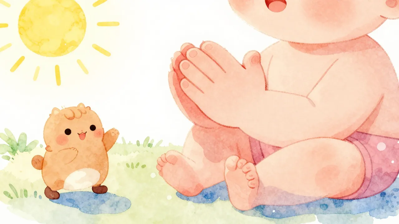 Vibrant watercolor style. A cute and colorful illustration f...