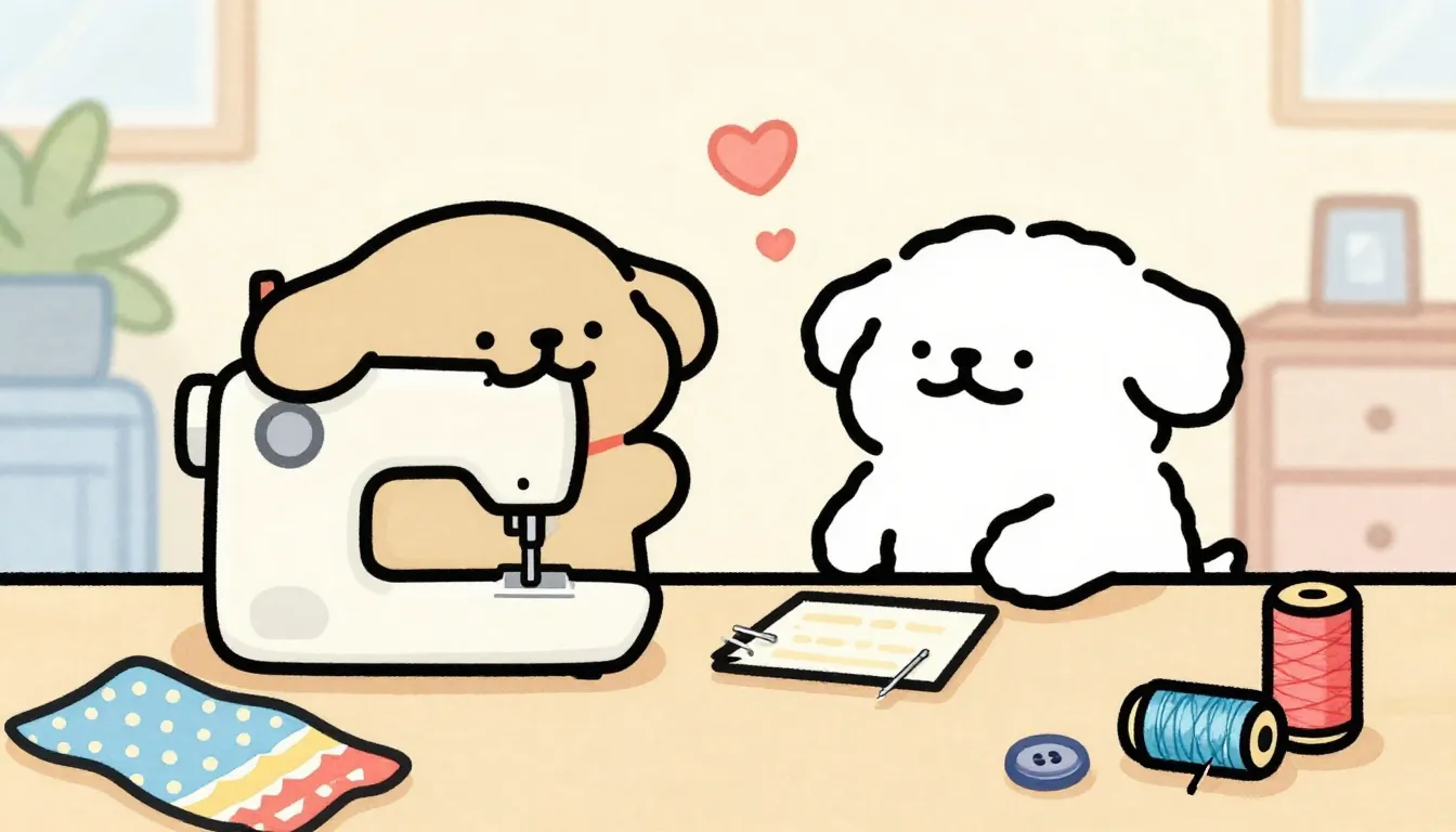 Watercolor style. Bright cartoon style, two funny fluffy sil...