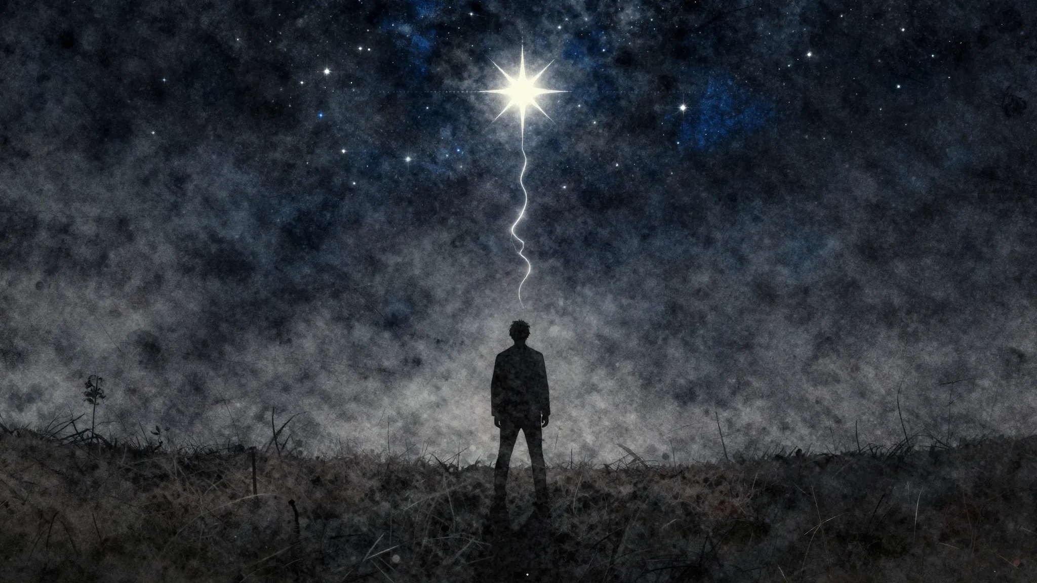 Vibrant watercolor style. Nu-metal album cover, dark moody a...