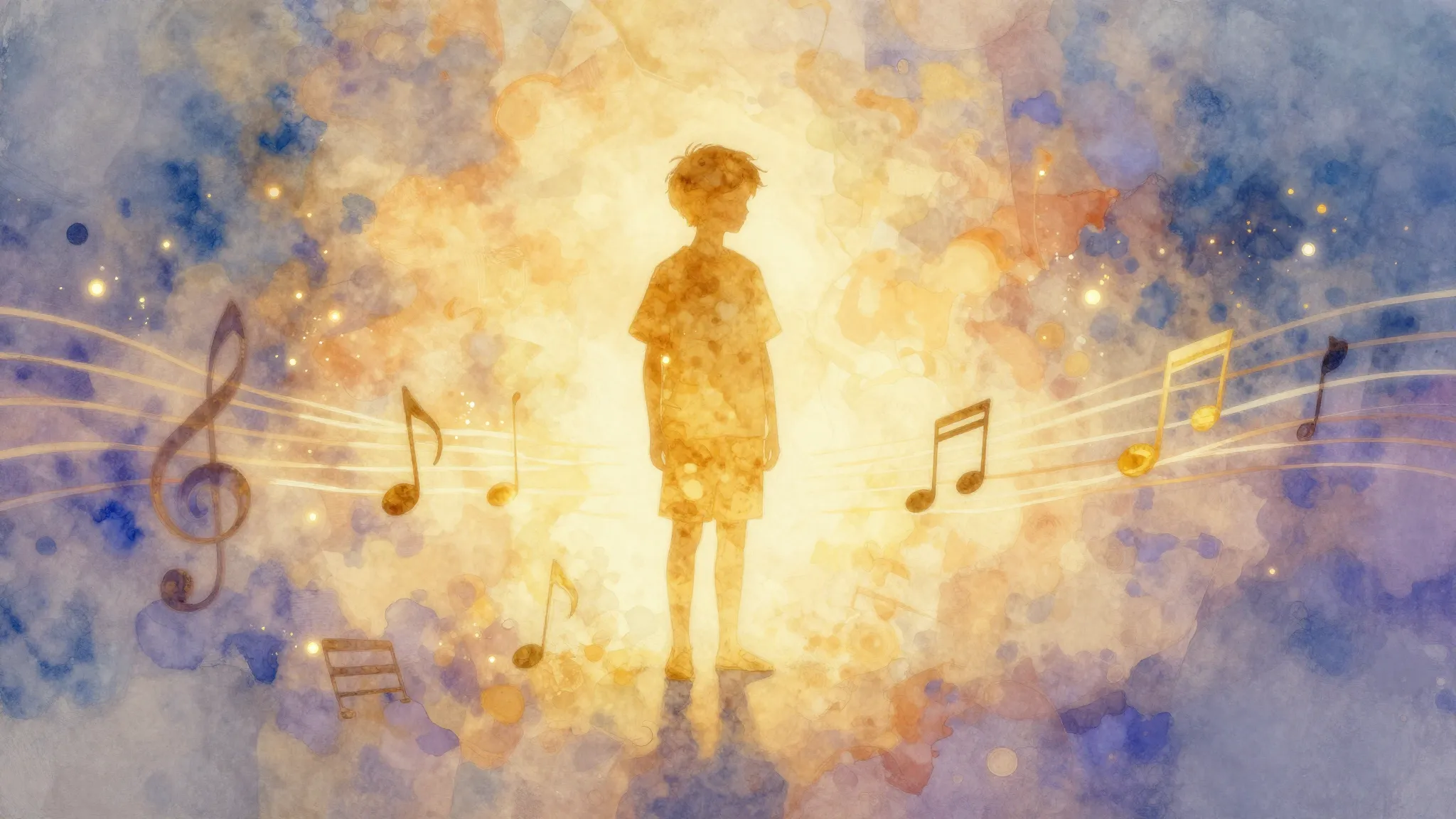 Vibrant watercolor style. A minimalist and elegant classical...