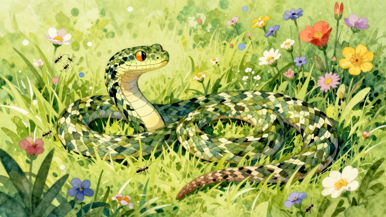 Vibrant watercolor style. A whimsical and elegant illustrati...
