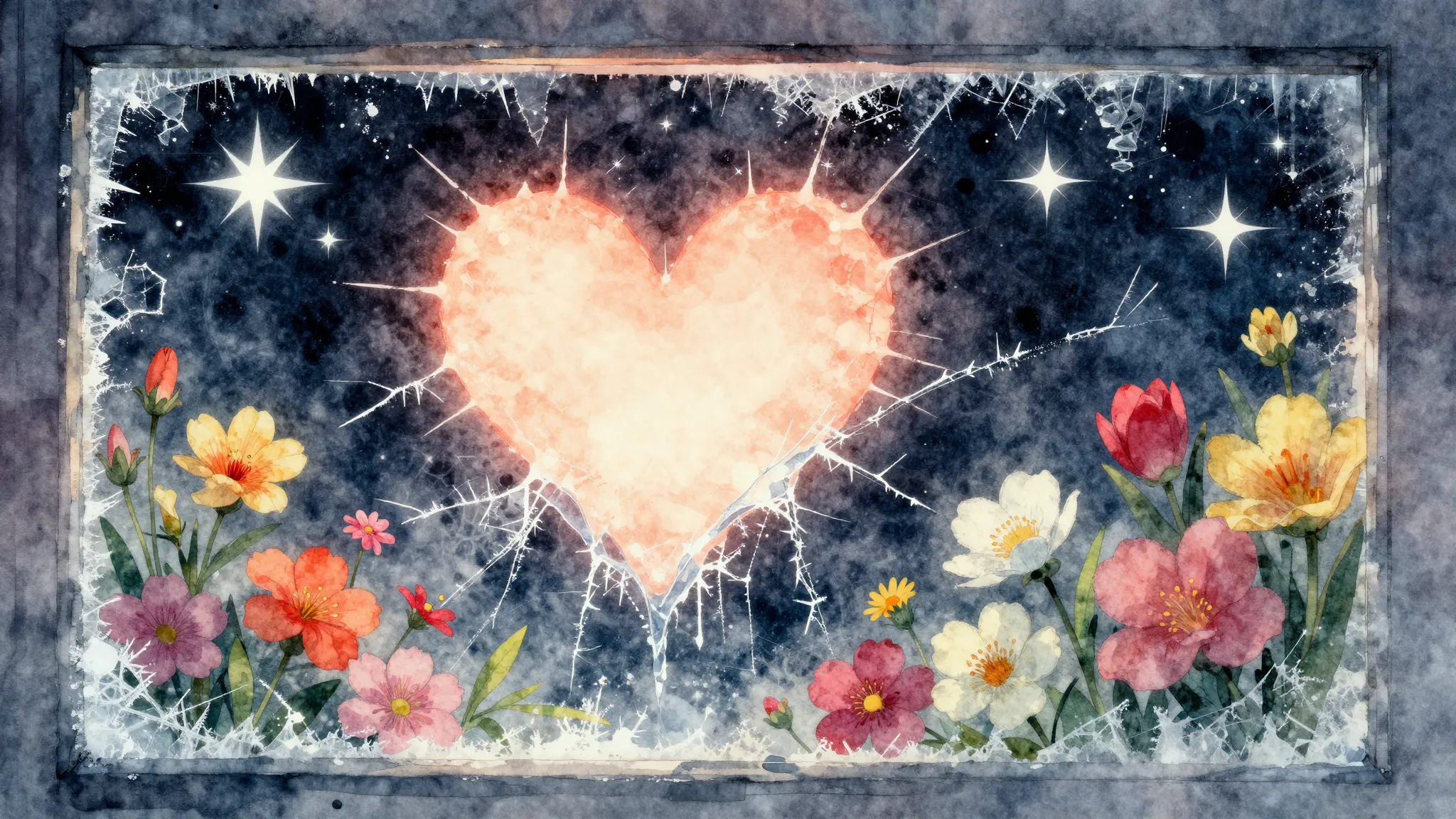 Vibrant watercolor style. Punk rock album cover, minimalist ...