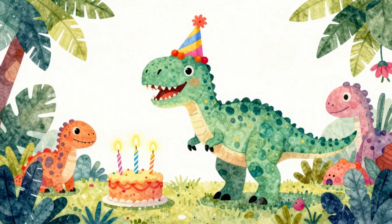 Vibrant watercolor style. A vibrant, colorful illustration o...