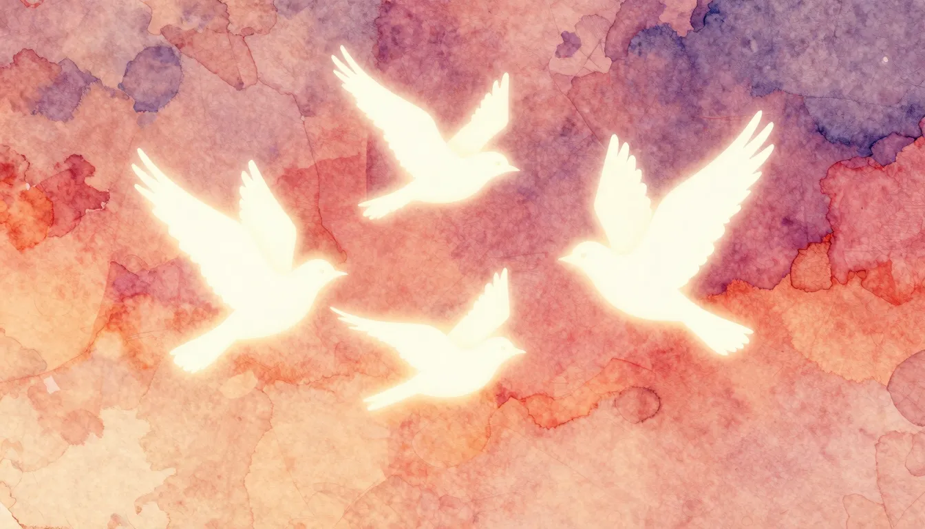 Vibrant watercolor style. A minimalist artistic representati...