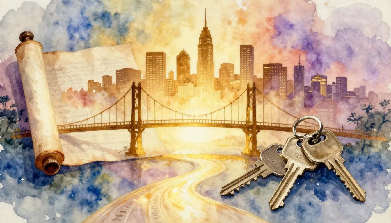 Vibrant watercolor style. Elegant classical music album cove...