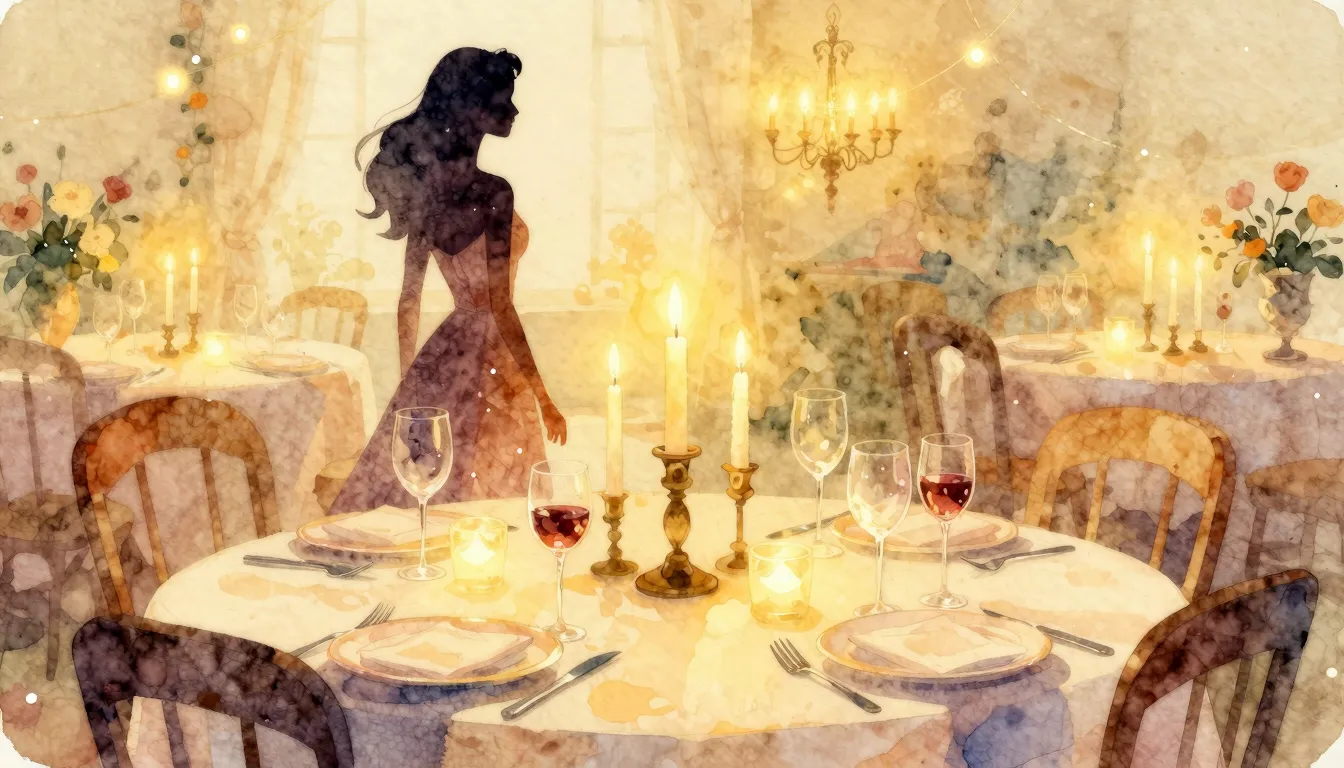 Vibrant watercolor style. A cozy, warm-toned illustration of...