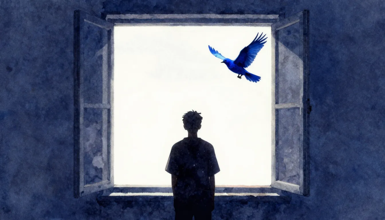 Vibrant watercolor style. Minimalist hip-hop album cover, a ...