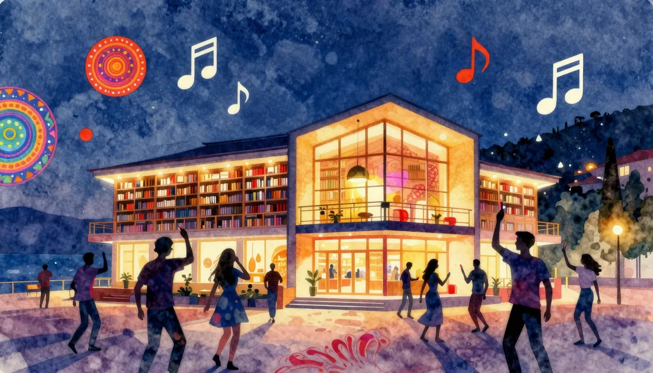 Vibrant watercolor style. Modern R&B album cover, a stylish ...