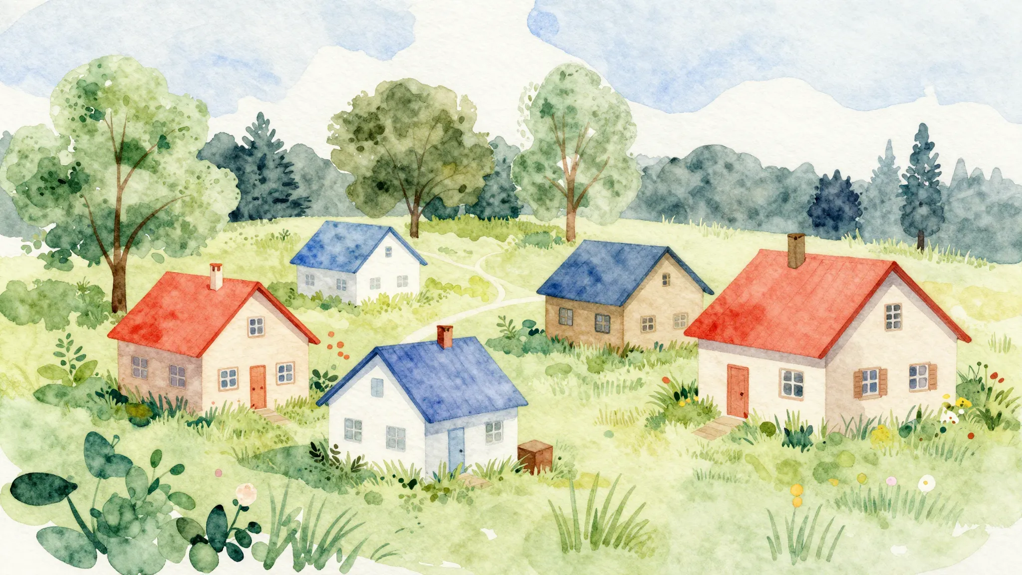 Vibrant watercolor style. Мммм,  м-мммммммм  М-мммммммм,  а-...