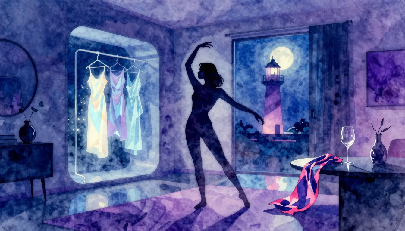 Vibrant watercolor style. Modern dance-pop album cover, a mi...