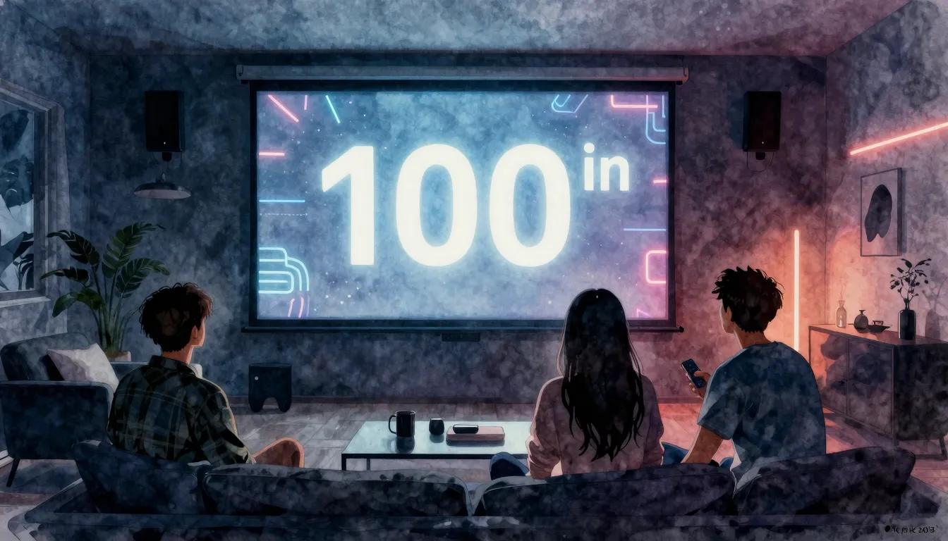 Watercolor style. Silhouettes of friends in a dark modern li...