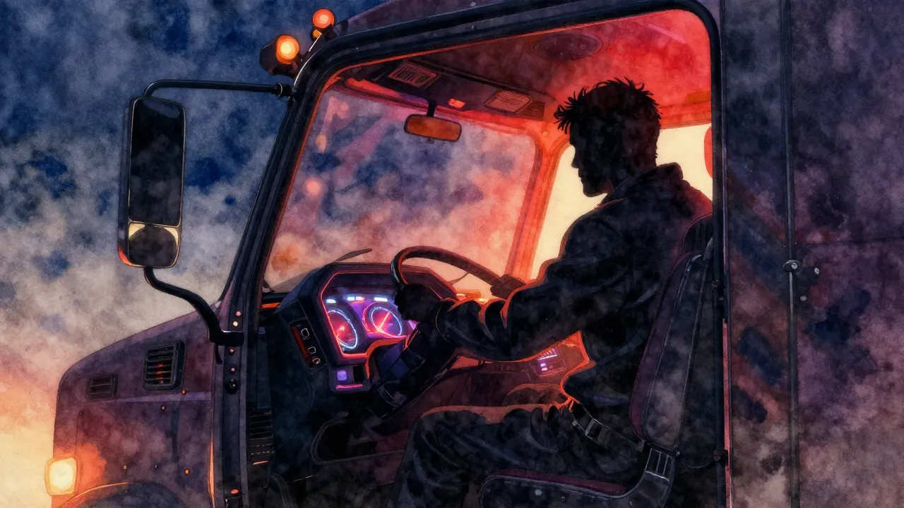 Vibrant watercolor style. Heavy metal album cover, a dark si...
