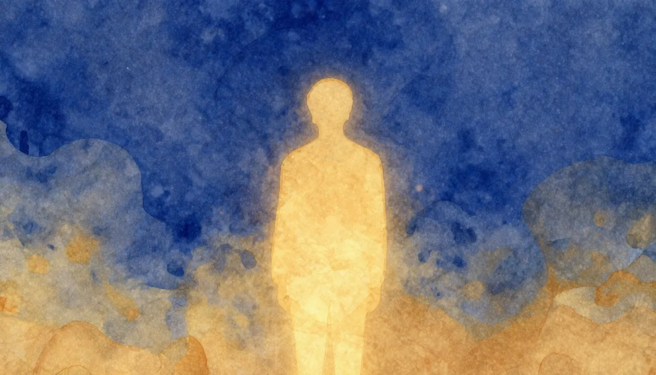 Vibrant watercolor style. Minimalist soul music album cover,...