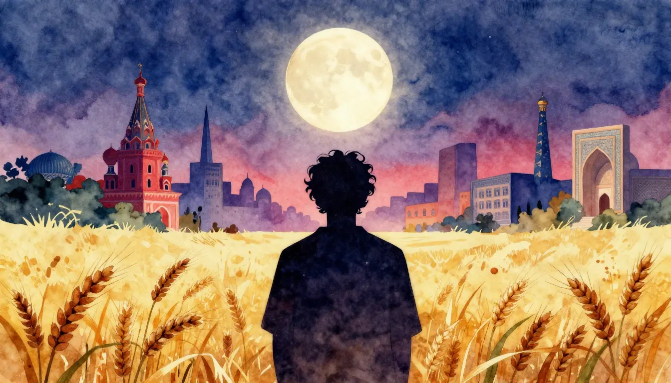 Vibrant watercolor style. Minimalist hip-hop album cover, a ...