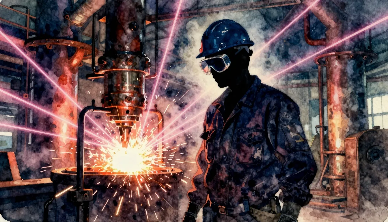 Vibrant watercolor style. Industrial rock style album cover,...