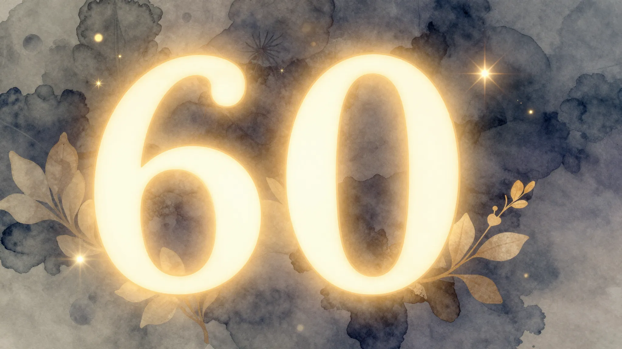 Watercolor style. A beautiful abstract background with glowi...