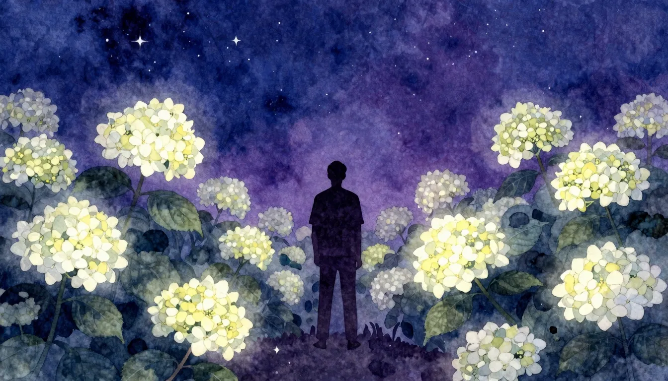 Vibrant watercolor style. Minimalist jazz album cover, a dar...