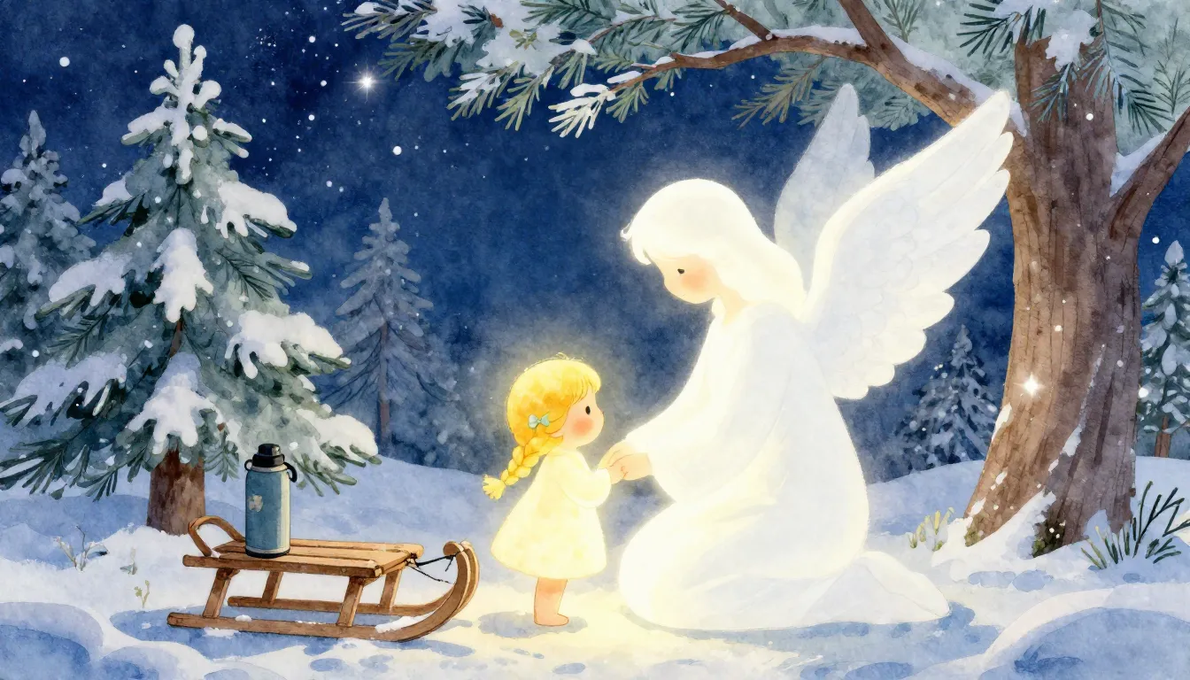 Vibrant watercolor style. A gentle digital illustration for ...