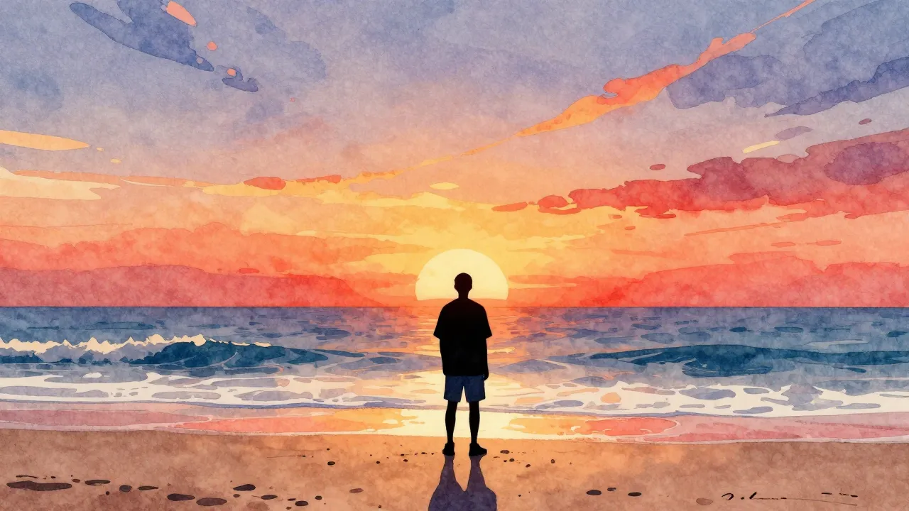 Vibrant watercolor style. Minimalist hip-hop album cover, a ...