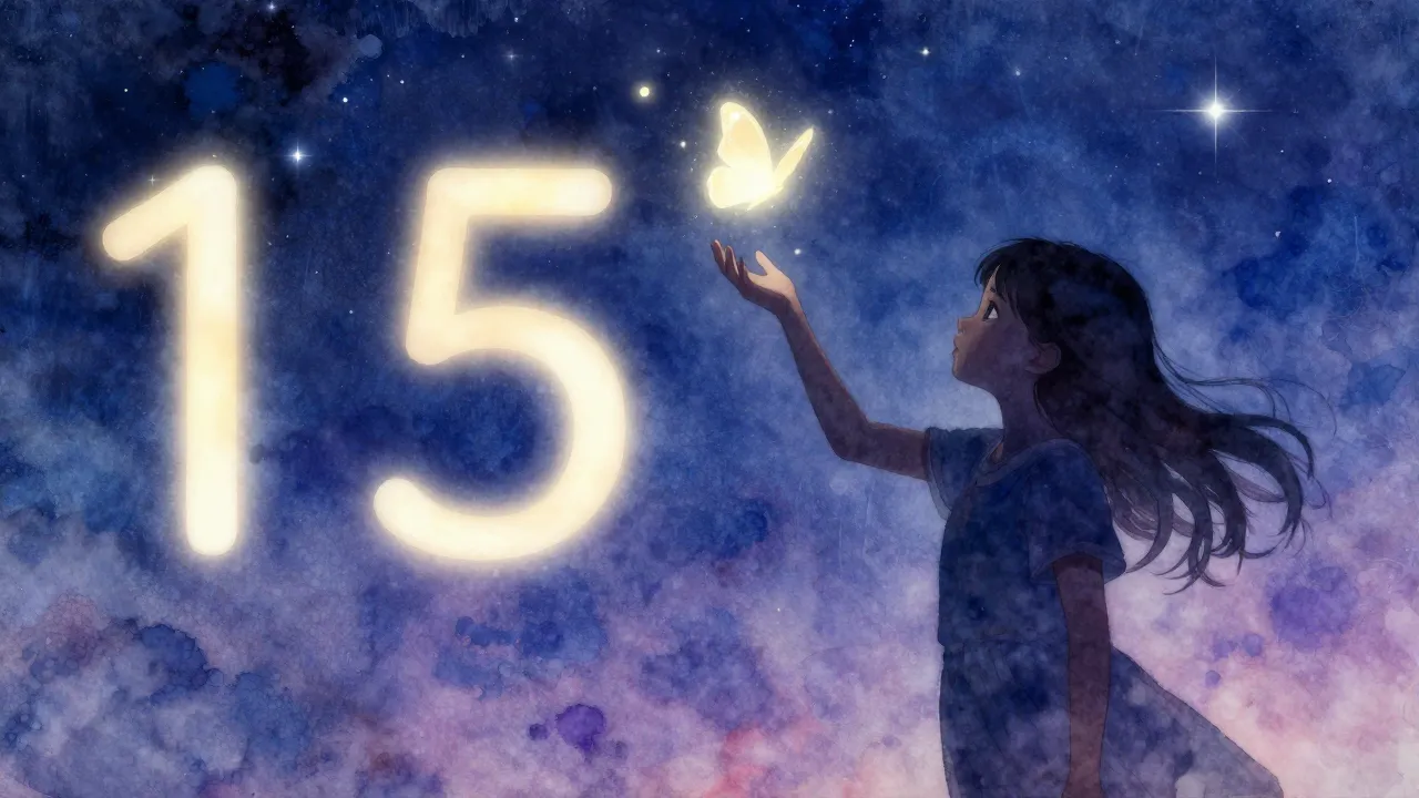 Watercolor style. A beautiful silhouette of a young girl rel...