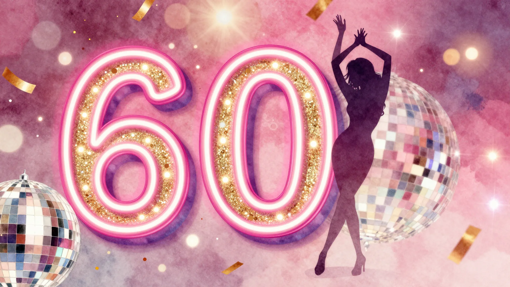 Vibrant watercolor style. Vibrant dance-pop album cover, fes...