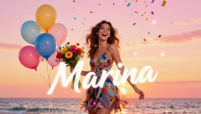 Сияй, Марина