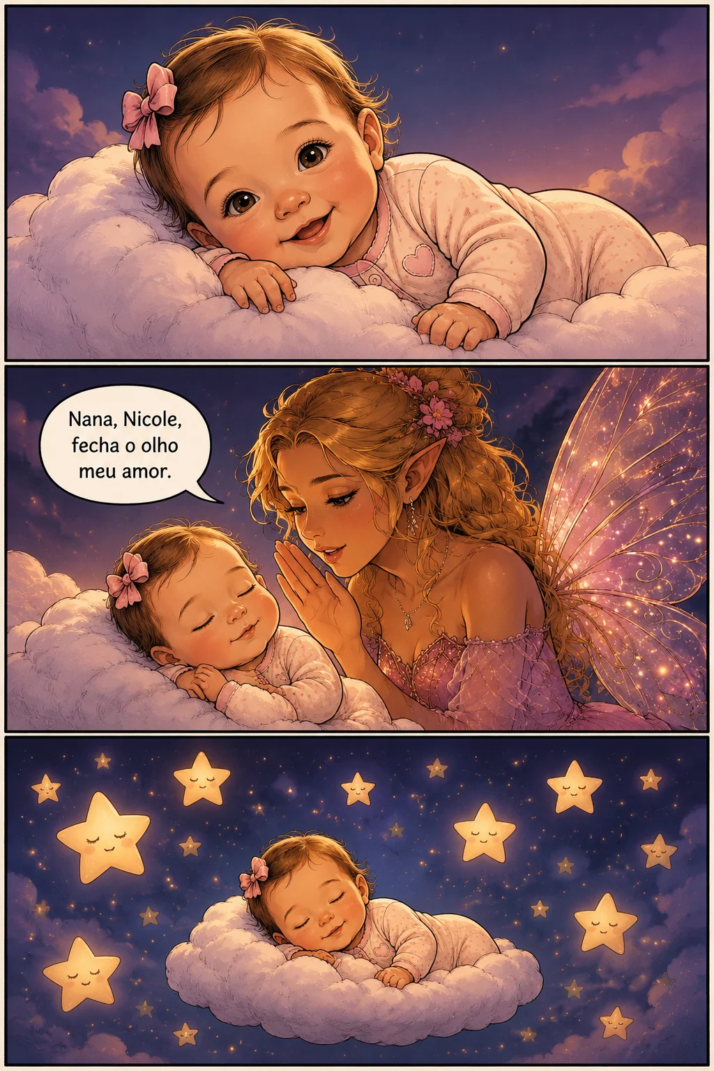 Página 5 — Nicole e o Ursinho de Nuvem