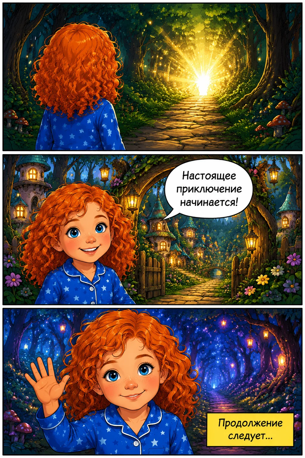 Страница 6 — Даша и Светящийся Лес Эльфов