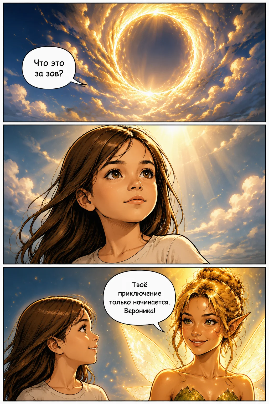 Страница 6 — Вероника и Волшебная Долина Единорогов