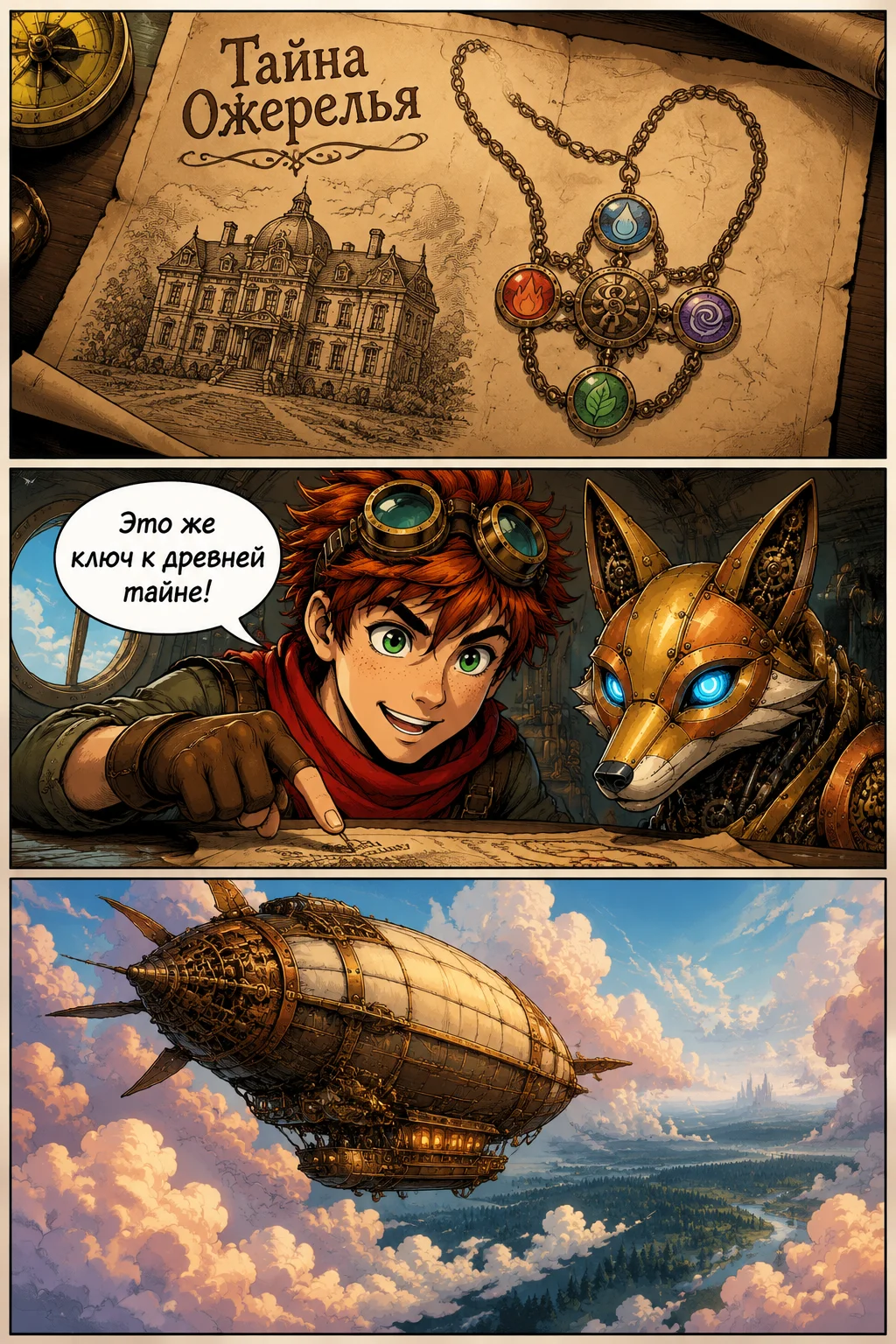 Page 2 — Волшебное Ожерелье Стихий