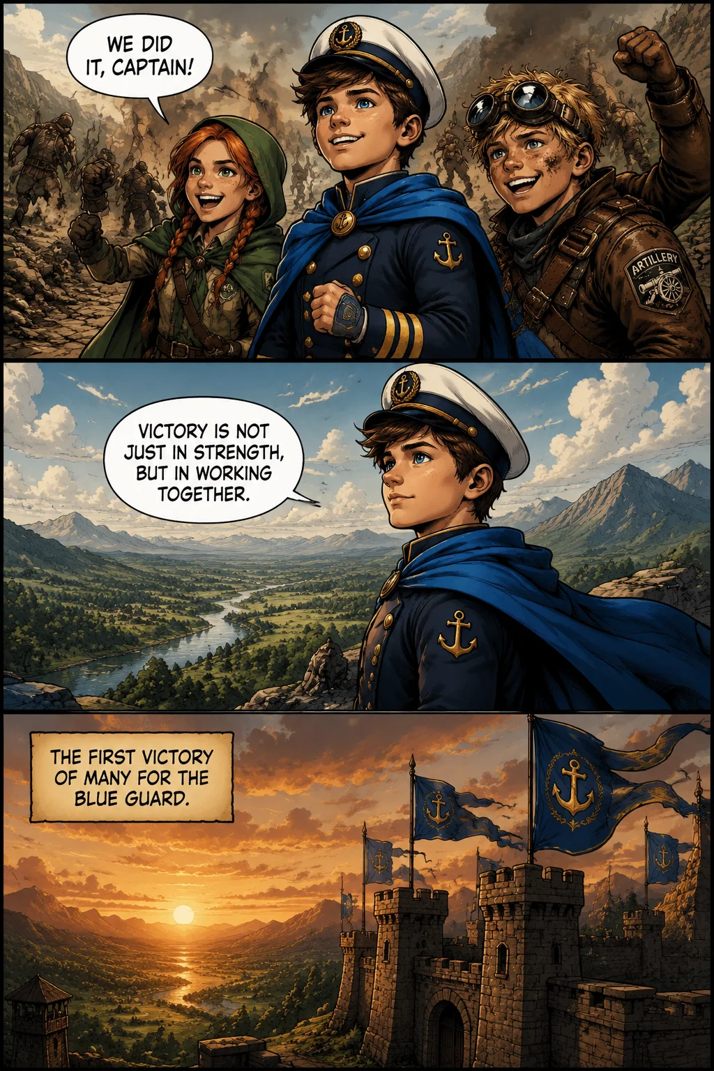 Strona 6 — Kuba: Captain of the Blue Guard