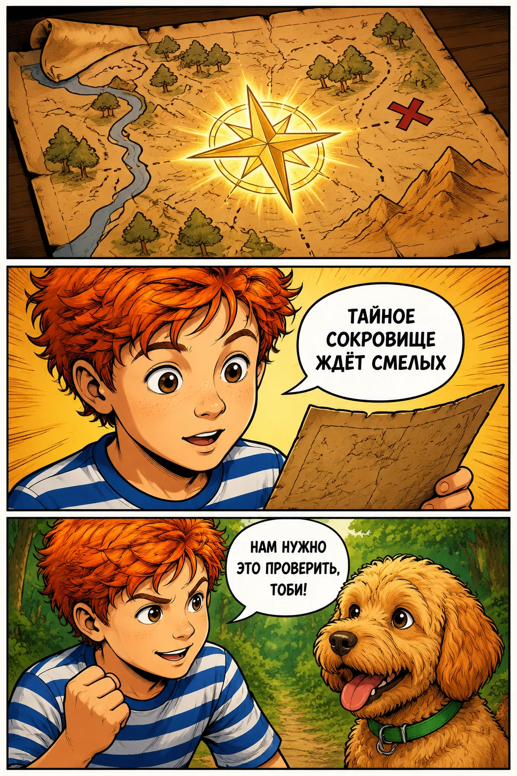 Page 5 — Максим и Тайна Забытого Леса