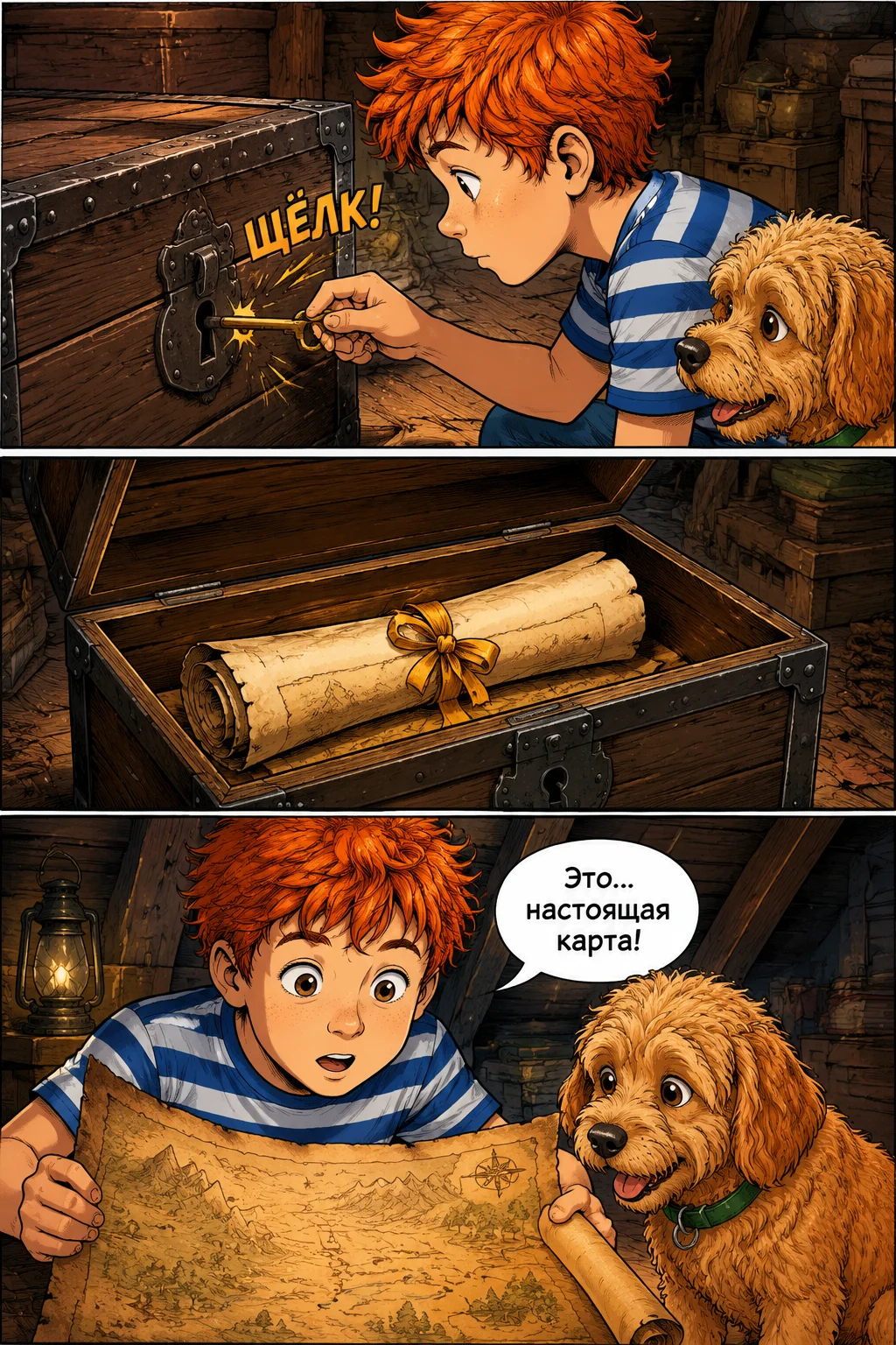 Page 3 — Максим и Тайна Забытого Леса