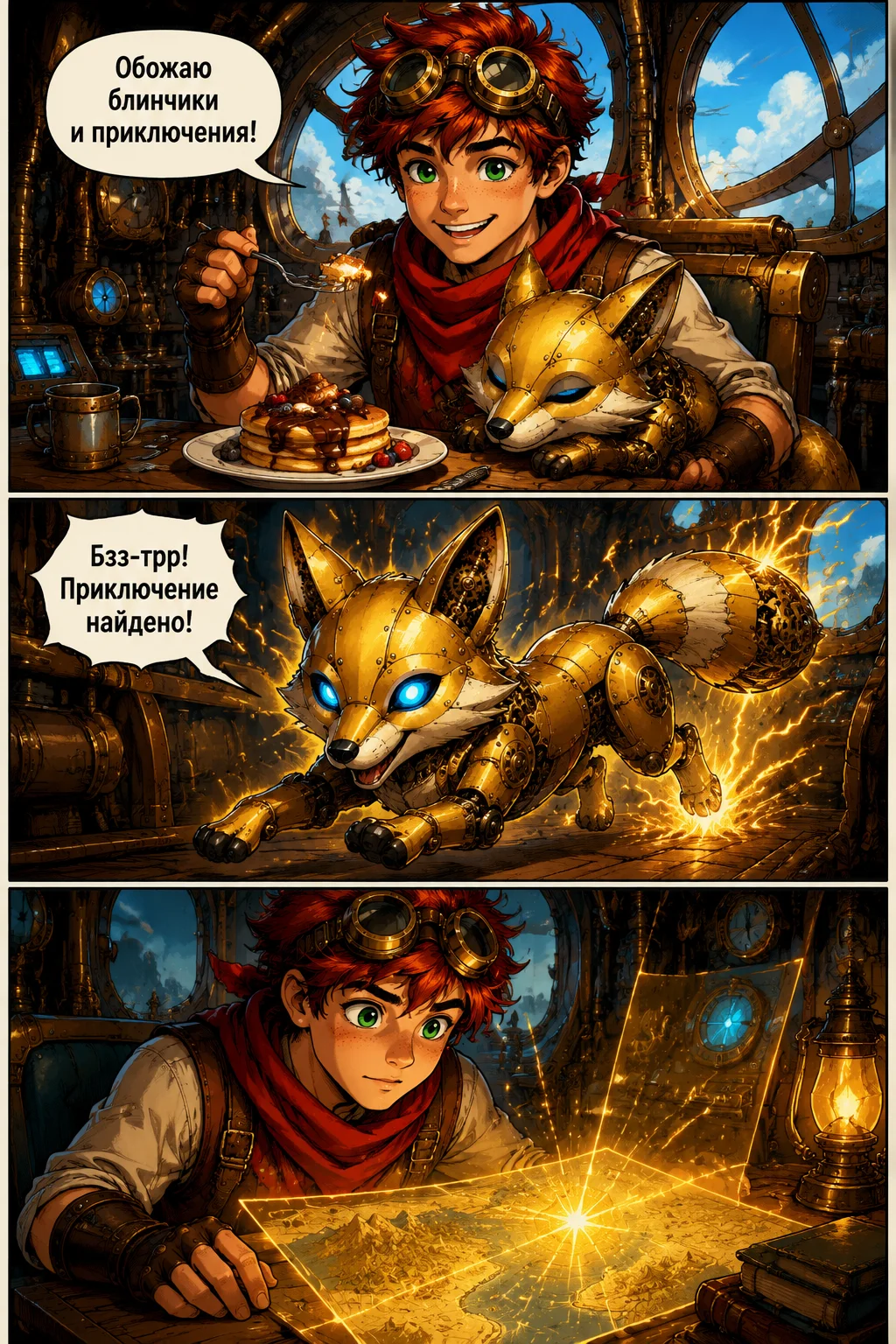 Page 1 — Волшебное Ожерелье Стихий