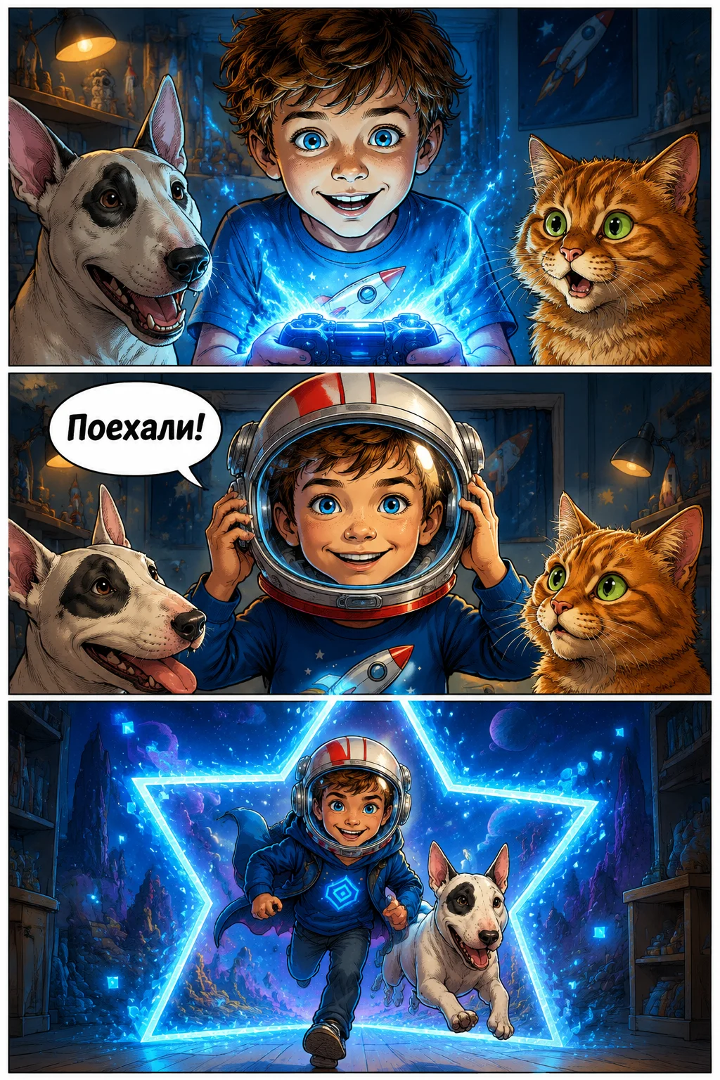 Halaman 5 — Ваня и Звёздный Пёс Якут