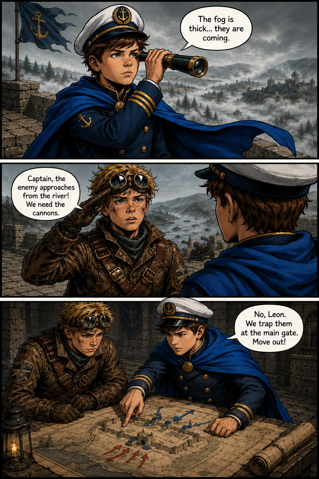 Strona 1 — Kuba: Captain of the Blue Guard