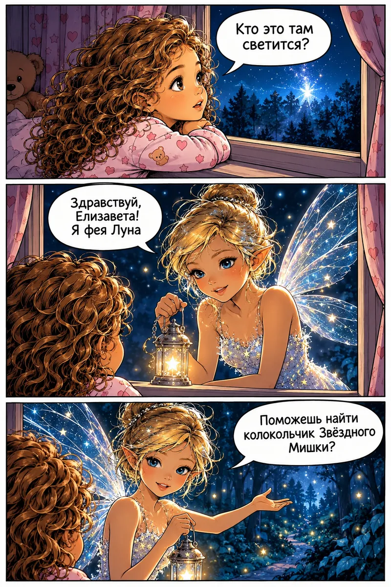 Елизавета и Звёздный Мишка