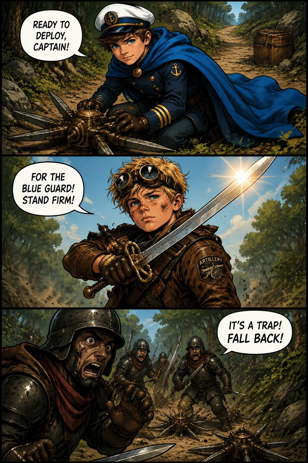 Strona 4 — Kuba: Captain of the Blue Guard