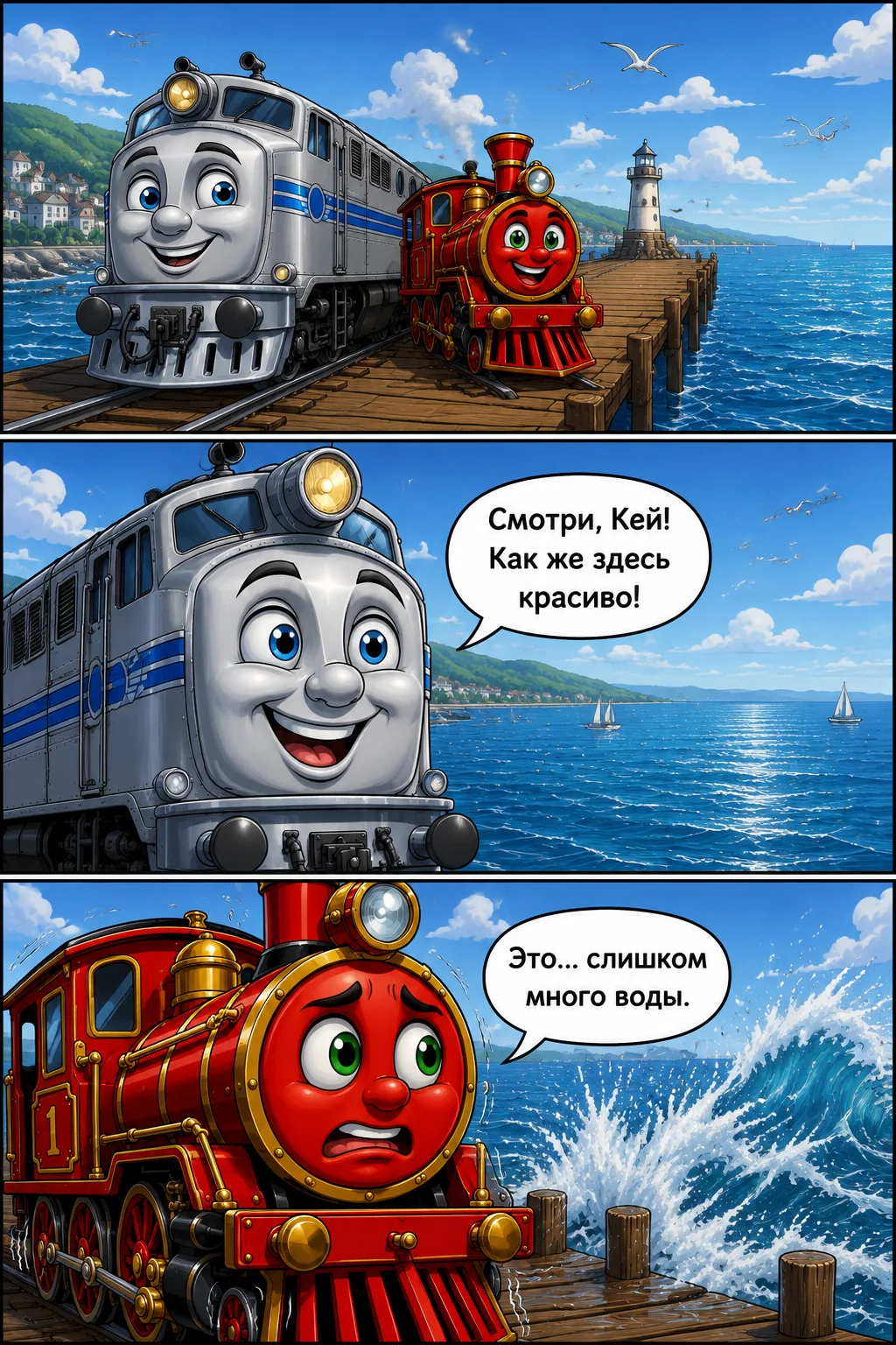 Страница 4 — Кей и тайна морских глубин