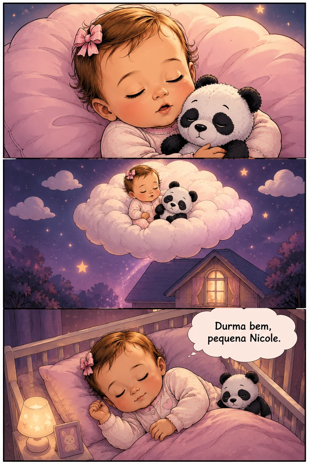 Página 6 — Nicole e o Ursinho de Nuvem