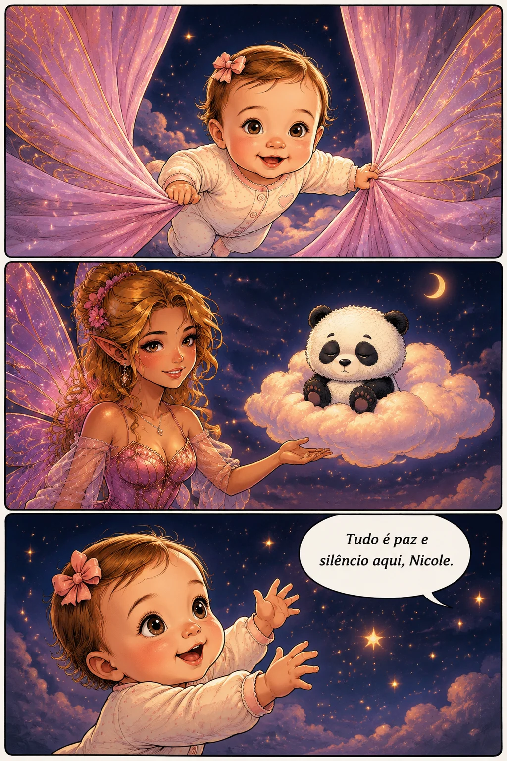 Página 2 — Nicole e o Ursinho de Nuvem
