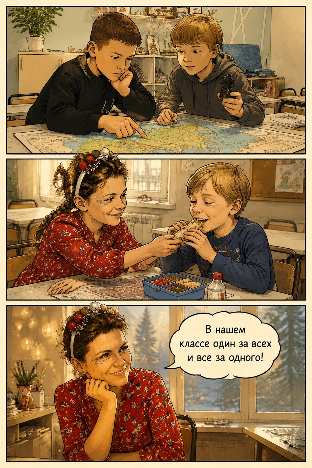 Página 3 — Первый класс: Команда Мечты