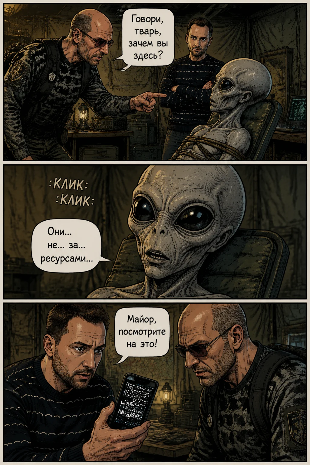Pagina 1 — Вторжение: Секреты пирамиды