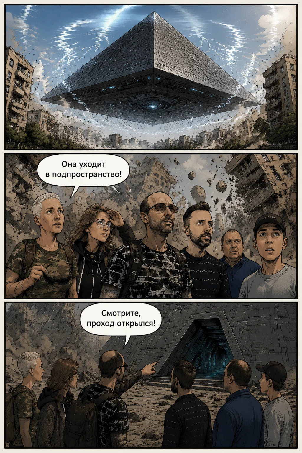 Pagina 3 — Вторжение: Секреты пирамиды