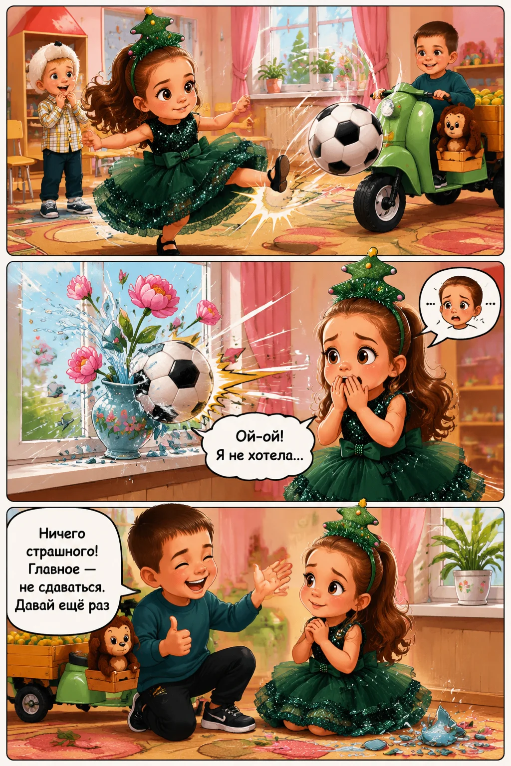 Страница 2 — Ариана и волшебный мяч