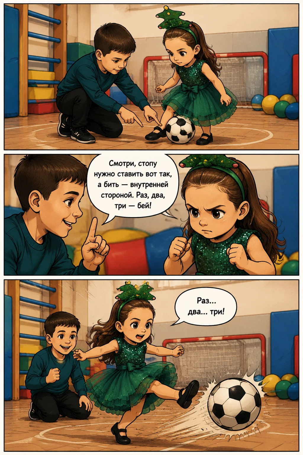 Страница 3 — Ариана и волшебный мяч